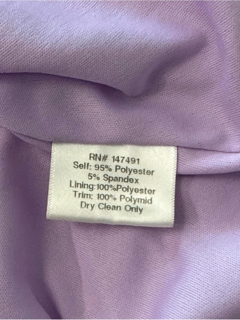 Katie May Surreal Lilac Backless Cowl-Back Slip Gown S - Picture 9 of 10